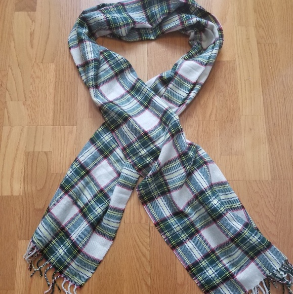 J. Crew Accessories - J. Crew plaid scarf NWOT
